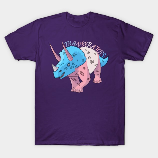 Transeratops T-Shirt by SarahStrangeArt